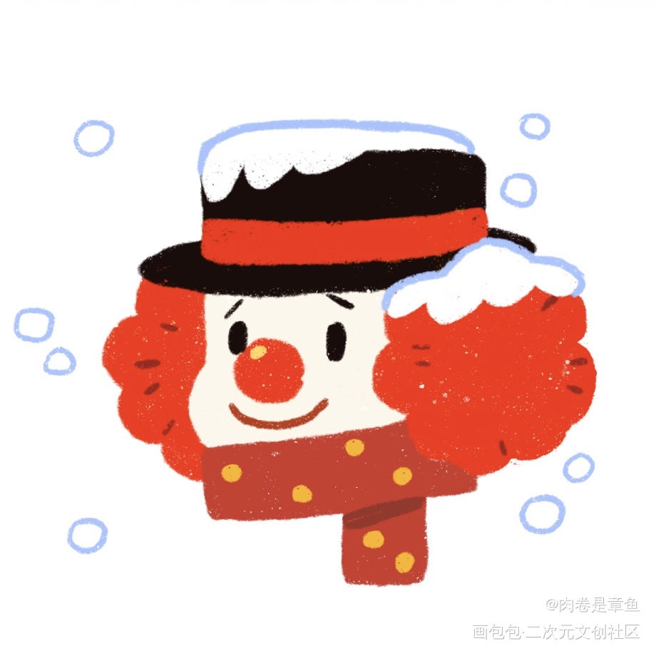 裘克圣诞表情包_第五人格裘克表情包红发帽子绘画作品