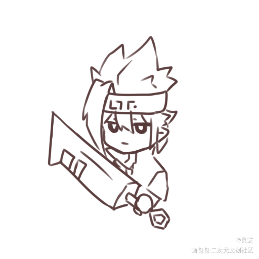 瑞金小小表情_凹凸世界格瑞金q版表情包绘画作品