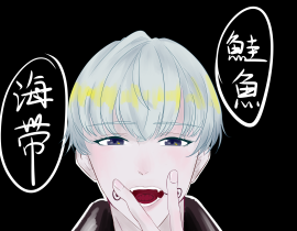 可爱狗卷棘_绘画作品