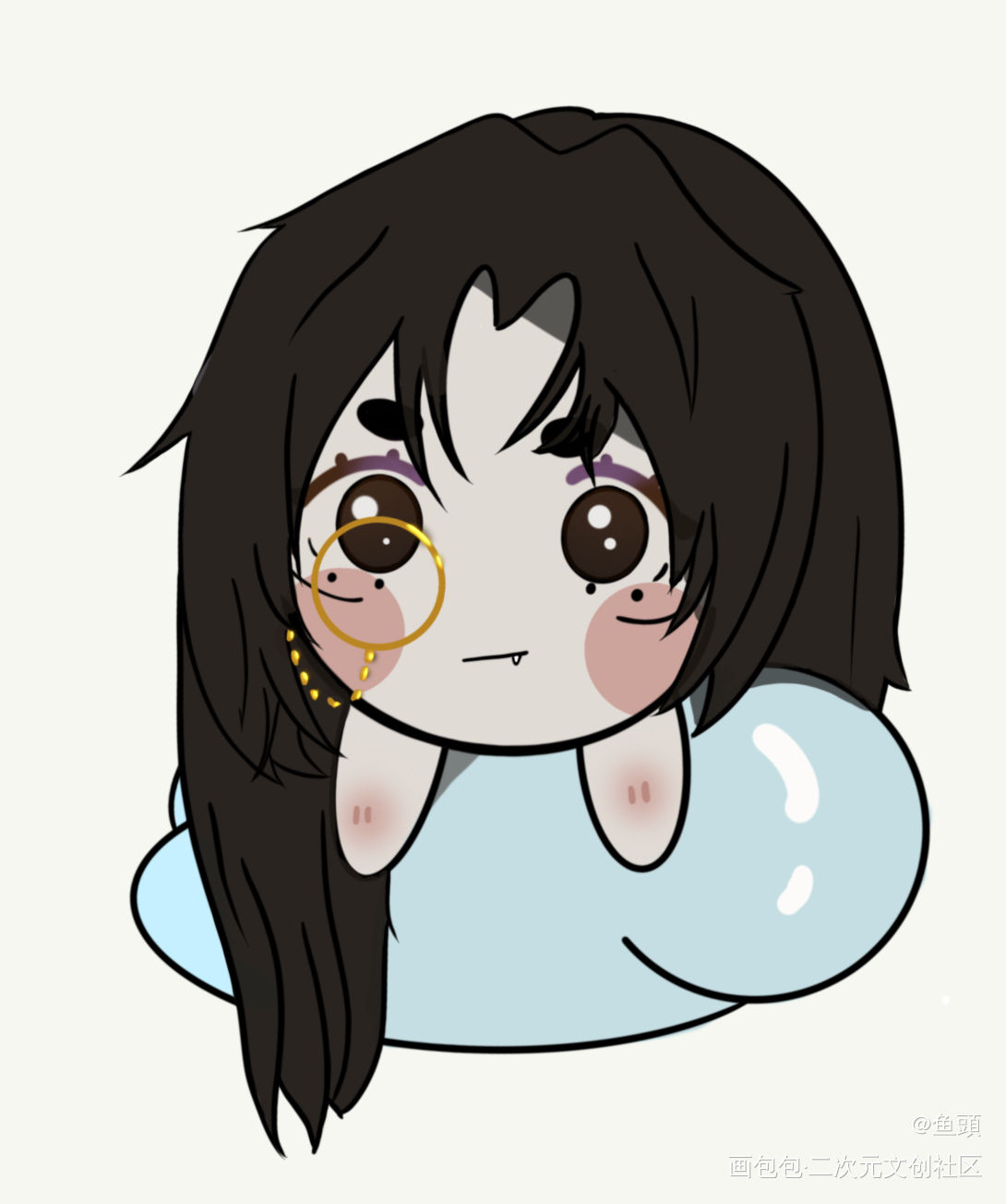 杀破狼顾昀q版同人绘画作品