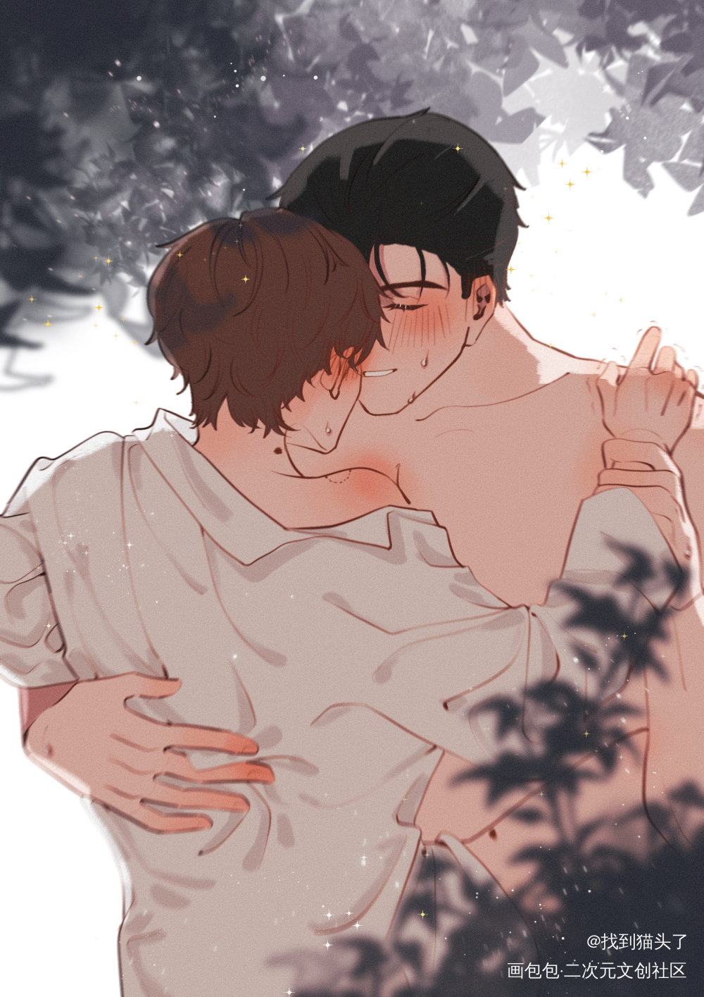 新的一周,新的被夹_188男团邵群李程秀绘画作品