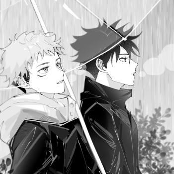 给牙老师的g图_咒术回战伏虎虎杖悠仁伏黑惠同人绘画作品