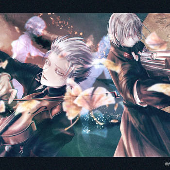 dmc鬼泣5鬼泣维吉尔但丁厚涂我要上首推插画同人绘画作品