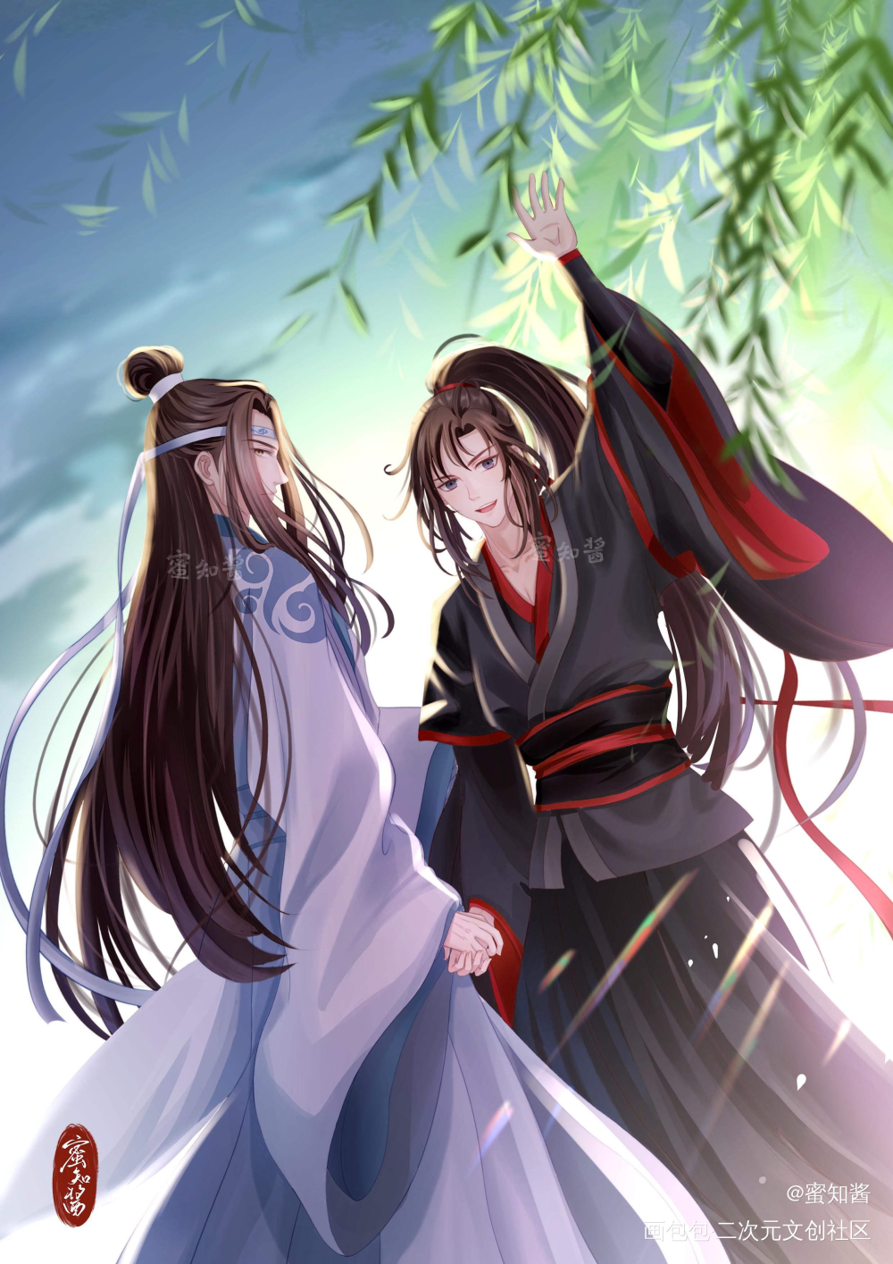 忘羨2021新年快樂_魔道祖師魔道祖師,天官賜福魏無羨