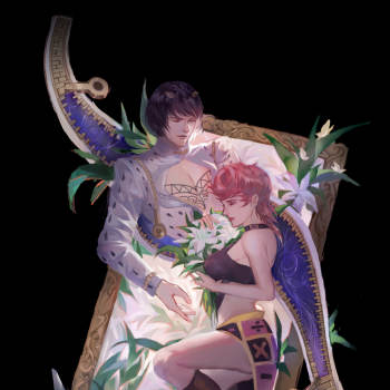 布特里_jojo的奇妙冒险布特里特里休布加拉提厚涂插画绘画作品